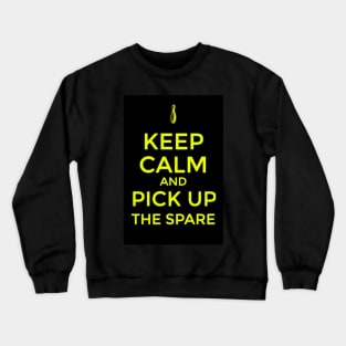 Keep Calm and Bowl Crewneck Sweatshirt